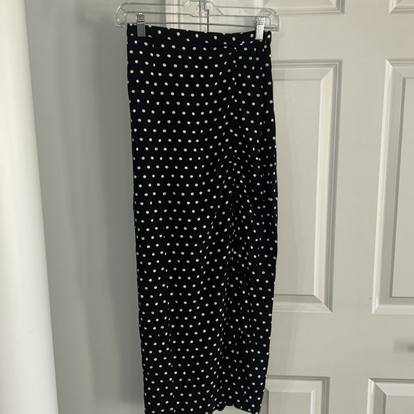 NWOT Free People Polka Dot Skirt Size Small 2 Z320 - Picture 2 of 3